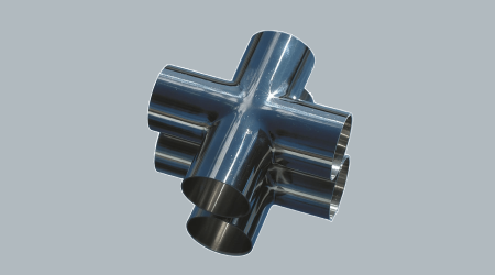 Крестовина AISI 304/304L (1.4301/1.4307) 159х2